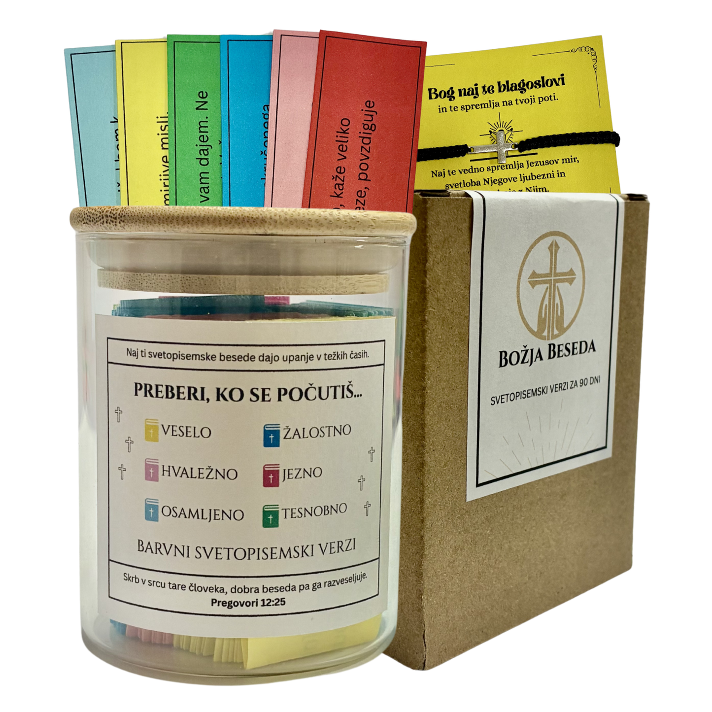 90-dnevni kozarec s svetopisemski verzi
