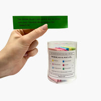 Ročno izdelan 90-dnevni kozarec z verzi